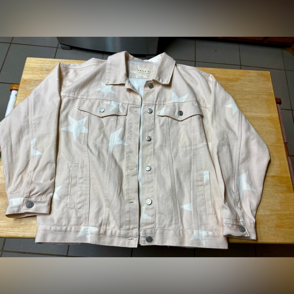 Pink Jean Jacket